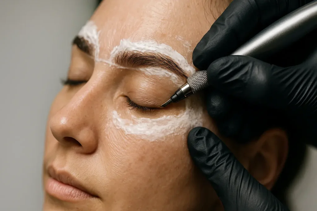 cuáles son las etapas del microblading