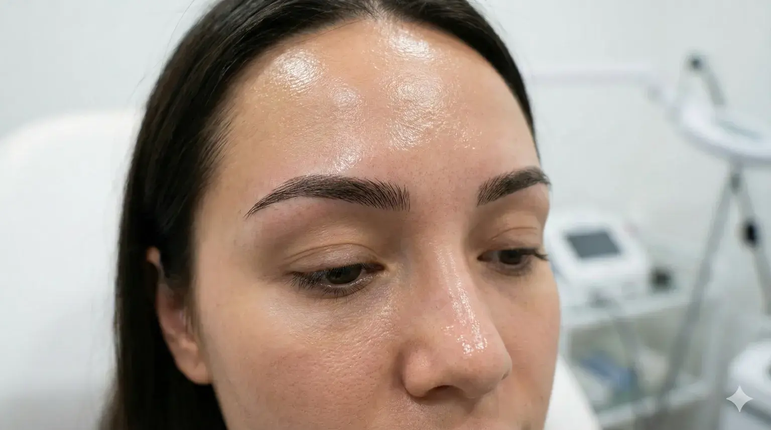 cuidados de micropigmentación de cejas para piel grasa